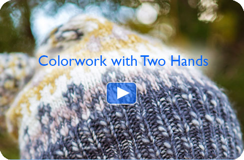 Colorwork with Two Hands