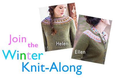 Join the Winter Knit-Along - Helen and Ellen