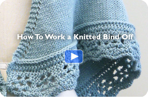 Video - How to Work a Knitted Bind Off
