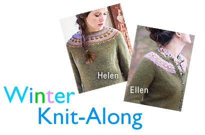 Winter Knit-Along - Helen and Ellen